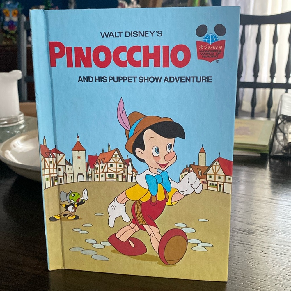 Walt Disney's Wonderful World of Reading Bookclub Edition Pinocchio
